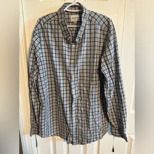 Goodfellow men’s 2XLB Tall long sleeve button down shirt